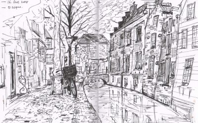 Sketching In Alkmaar